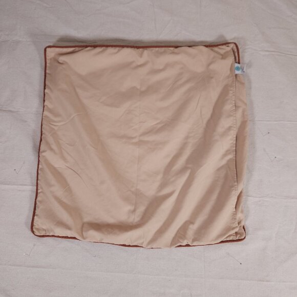 Martha Stewart Collection Euro Sham 24x24 Embroidered Trellis Like Pattern - Picture 4 of 12